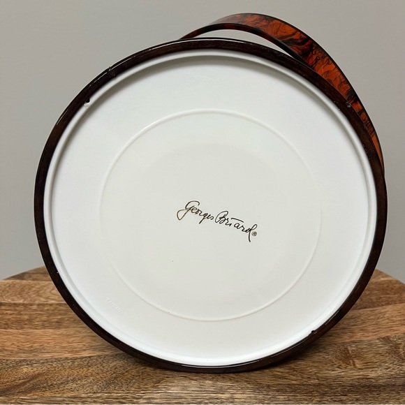 Vintage MCM Georges Briard Tortoise-Shell Pattern Ice Bucket - Picture 5 of 10